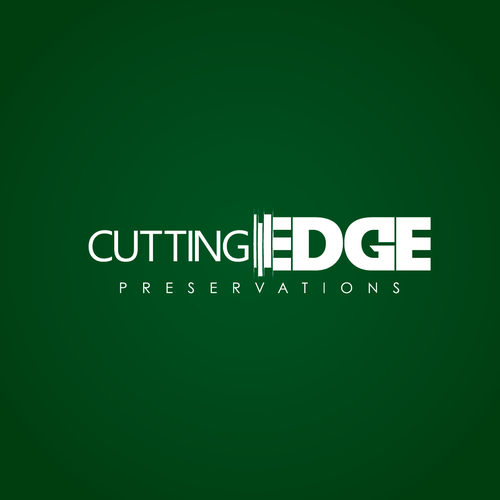 logo for Cutting edge Preservation Logo design contest
