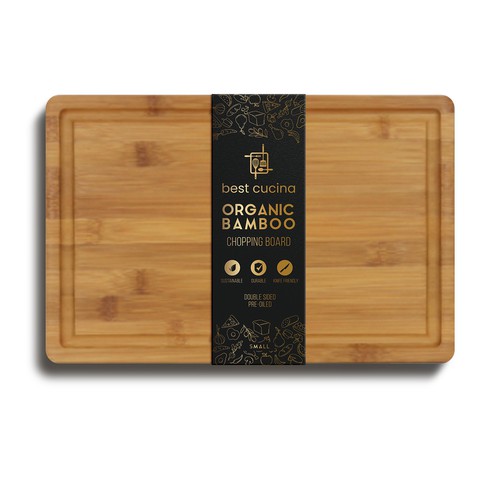 Bamboo Chopping Board Colour Card (2 Bamboo Chopping Board Models) Design by Shisiouk