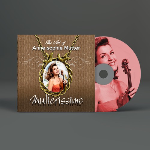Illustrate the cover for Anne Sophie Mutter’s new album Design por Sidao
