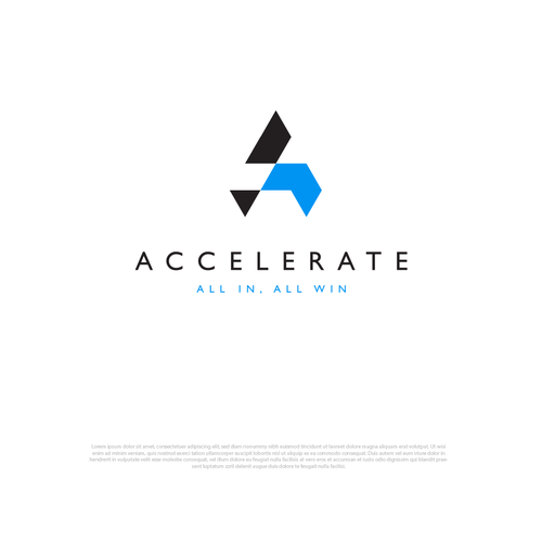 Accelerate 2024 Logo Comps Design by reflect the style