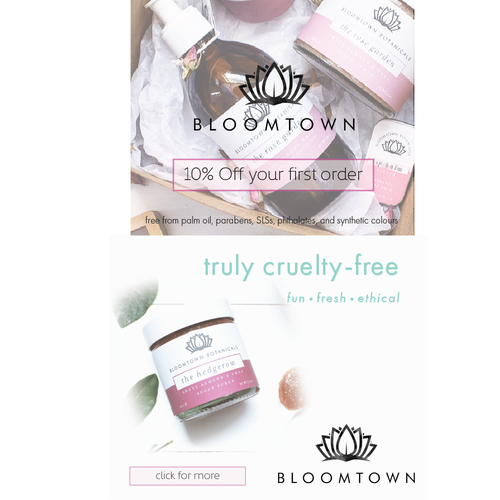 Design an ad for our eco-friendly brand Design by Njc design