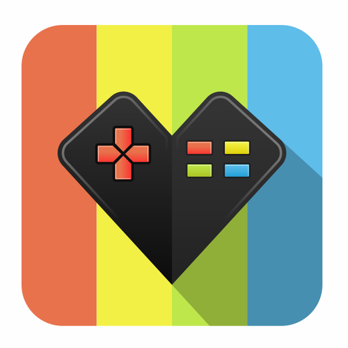 8ビット Icon for 8-bit games console emulator | contest | 99designs