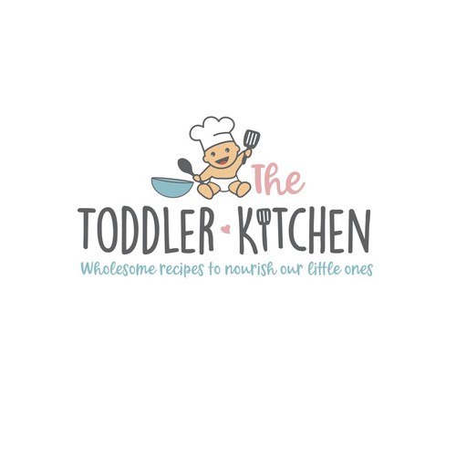 Design Fun logo for a food blog company focused on toddler and family nutrition and recipes. por meryofttheangels77