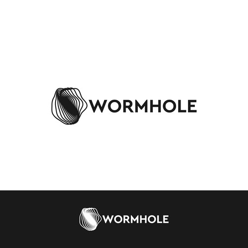 Wormhole Protocol Logo Design Design by alexanderr