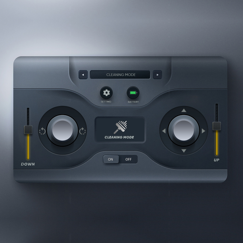 App for a window cleaning drone Design by Bhargav Talaviya