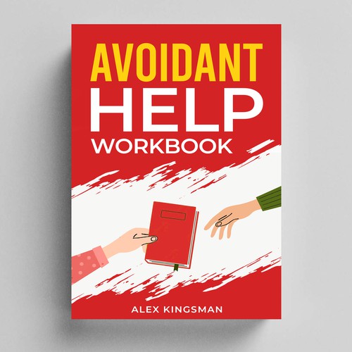 Workbook book cover on Avoidant Attachment Style Design by NoBoundaries