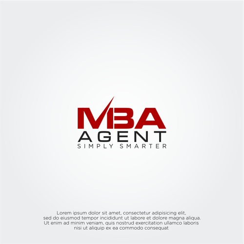 New Logo for The MBA Agent (and slogan) including image/icon Design by F4 491 LE