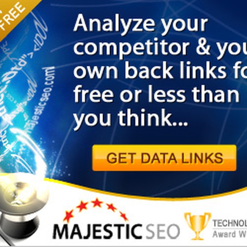 Banner Ad Campaign for Majestic SEO Design by emadz