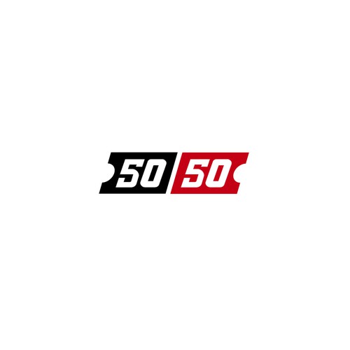 Desing a raffle competition logo for 50/50 Design by zilverzki