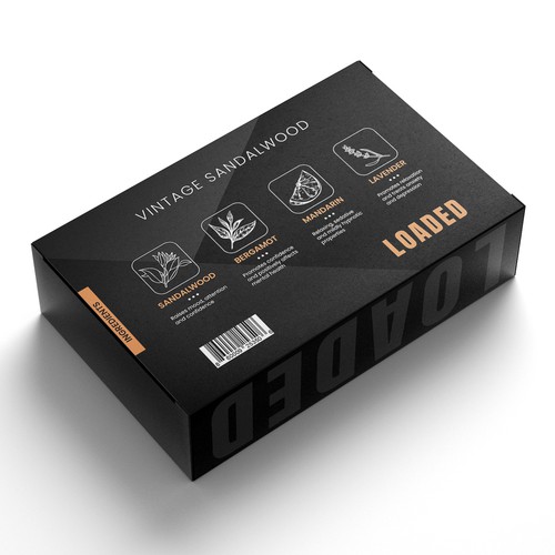 Men's Dryer Sheet Box Design Contest Design by Cameleon77