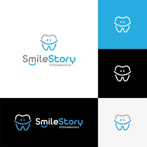 Modern logo for an Orthodontic Office (we do braces, invisalign) Design by liwa