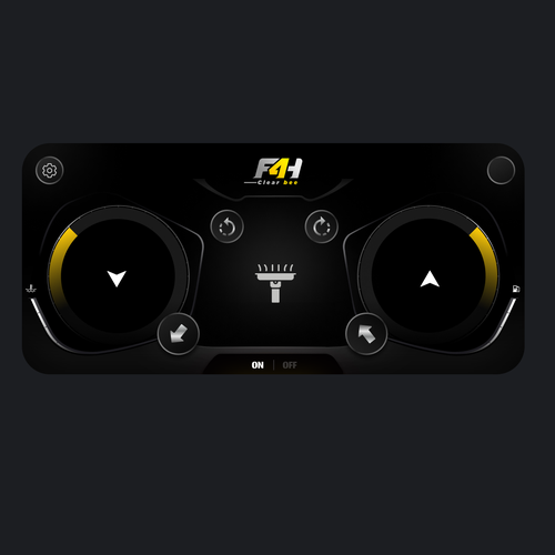 App for a window cleaning drone Design by Bhargav Talaviya
