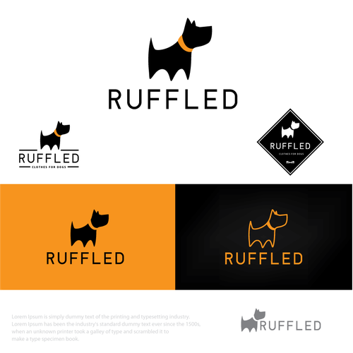 Create a simple, cool, urban brand logo for a dog apparel brand ...