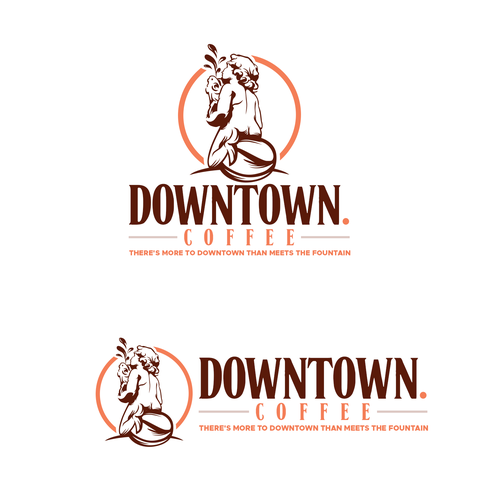 Vintage, Retro Iconic design with an artistic flare for Downtown Paris, TX Coffee House デザイン by bentosgatos