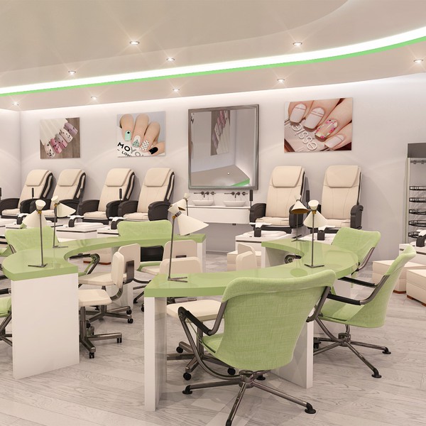 Design by iva studio titled "nail salon "