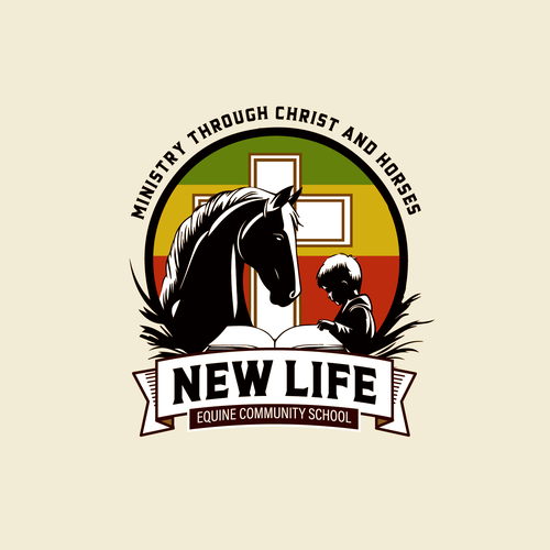 Equine Ministry School Logo Diseño de RafaelErichsen™