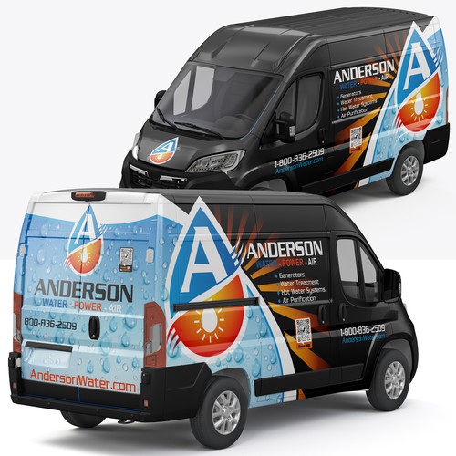 Anderson WPA Vehicle Wrap Design Design by Nick T.