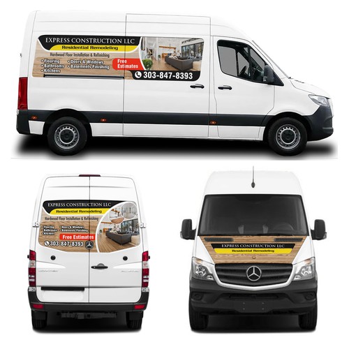 2014 Sprinter Partial Wrap Design by Anugerah ilahi