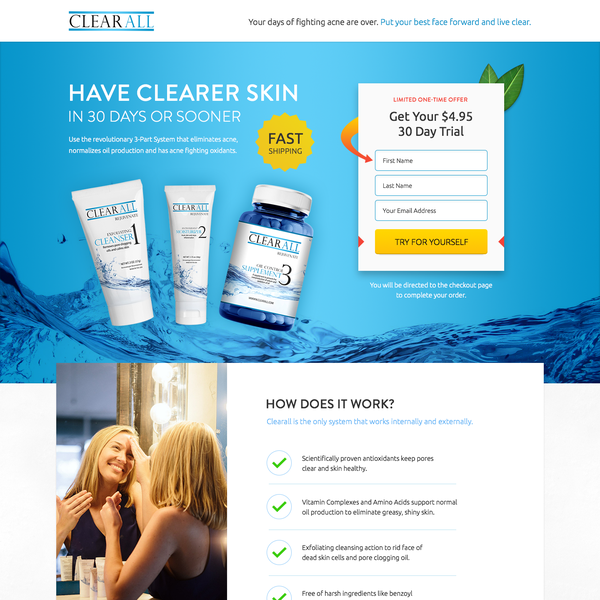 Funnel Sales Landing Page