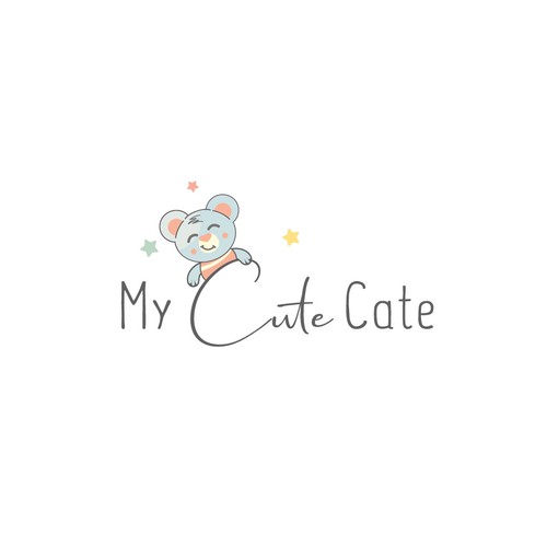 Logo for "My Cute Cate" Design by Mararti