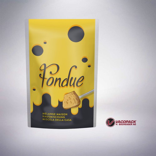 "Erstelle ein Fonduebeutel Re-Design" winning 