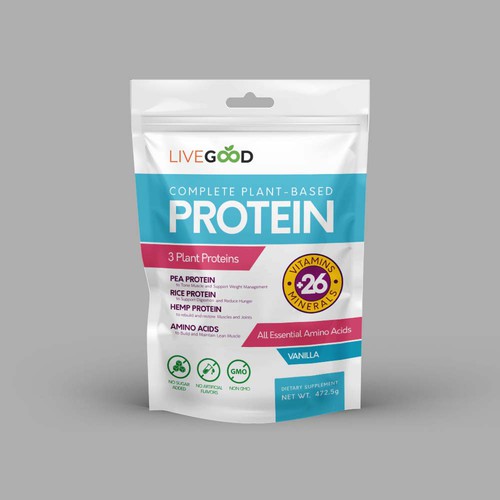 ***GUARANTEED PRIZE*** - LABEL DESIGN for Protein Powder -*****NEW***** Design by JamPasir