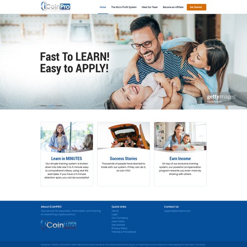 ***GUARANTEED PRIZE*** - NEW WEBSITE DESIGN FOR MLM -*****NEW***** Design by Rashicreative