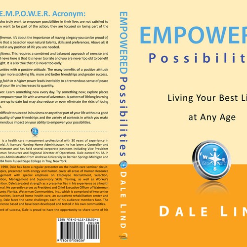 Design di EMPOWERED Possibilities: Living Your Best Life at Any Age (Book Cover Needed) di pixeLwurx