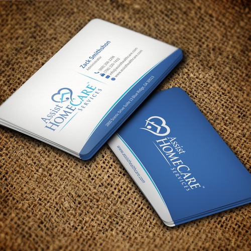 Business Card for Home Health Agency Design by AkGraphicsSolutions