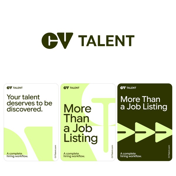 Logo and Brand Identity Design for Talent SaaS startup.
