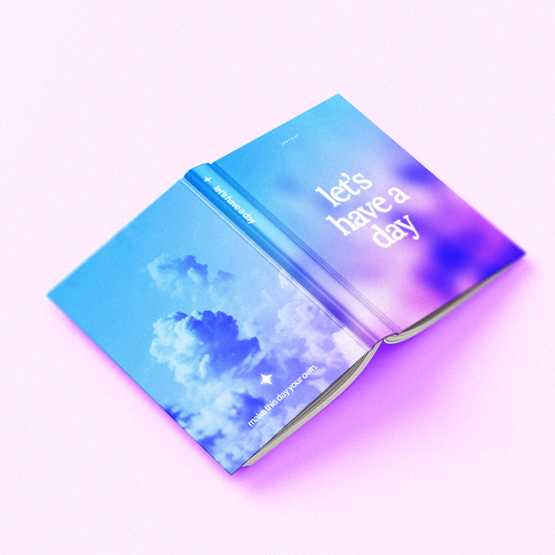 Minimalistic pinterest vibe for a self help journal cover Design by turbo vanja