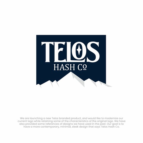 Design di Telos Hash Co needs a logo redesign for a new product di Yulianto.dedy