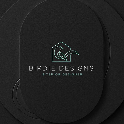 simple design logo to attract sophisticated clients for interior design and architecture Design by .MyArt.