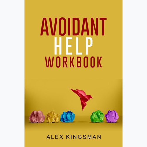 Workbook book cover on Avoidant Attachment Style Design by MS_99