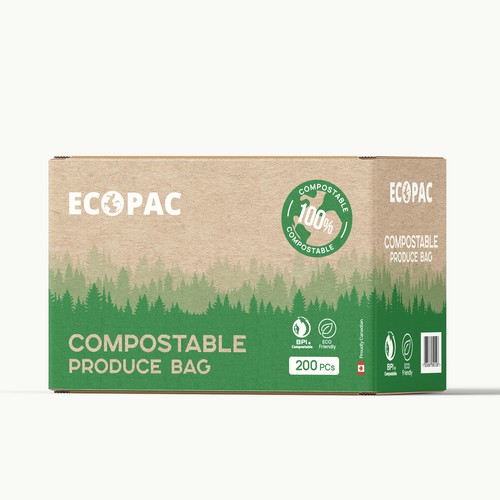 ECO FRIENDLY PACKAGING BOX DESIGN Design by DG[Graphix]