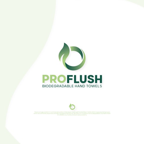 biodegradable flushable hand towels Design by QuickCrea™