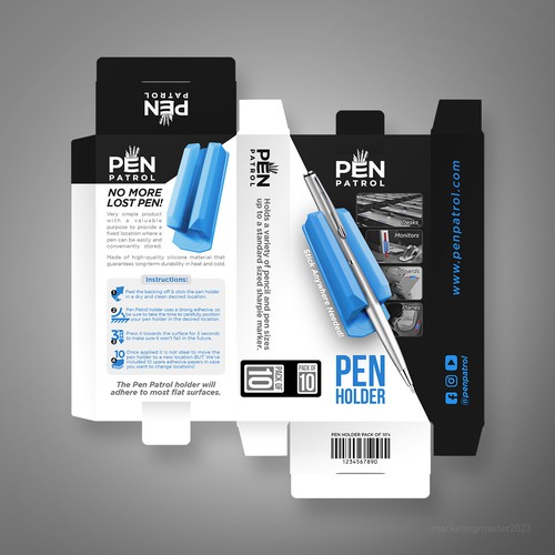 Small packaging design for a simple product that catches the eye and sells Design réalisé par marketingmaster