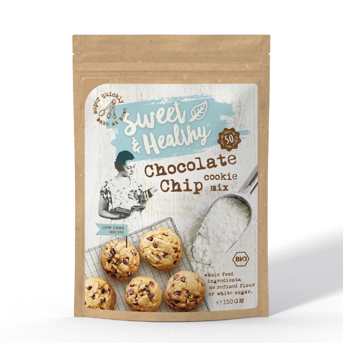 Looking for a high end label for Sweet and healthy baking mixes ...