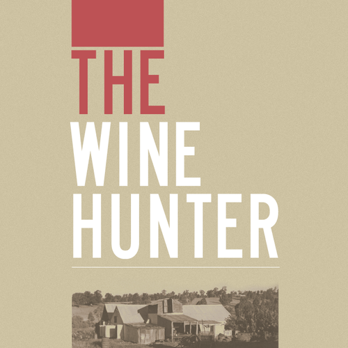 Book Cover -- The Wine Hunter Diseño de vdGraphic
