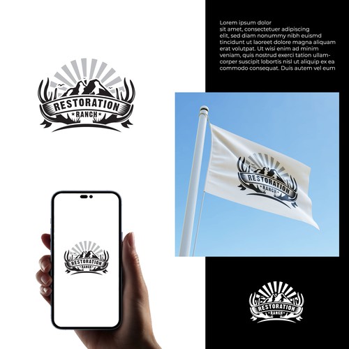 Need a logo for a Ranch called Restoration Ranch Design by eRsiti_Art