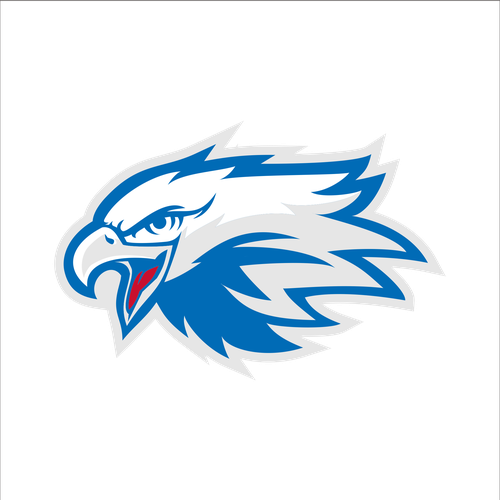 High-Flying Eagle Logo for a High-Performing School District Diseño de indraDICLVX