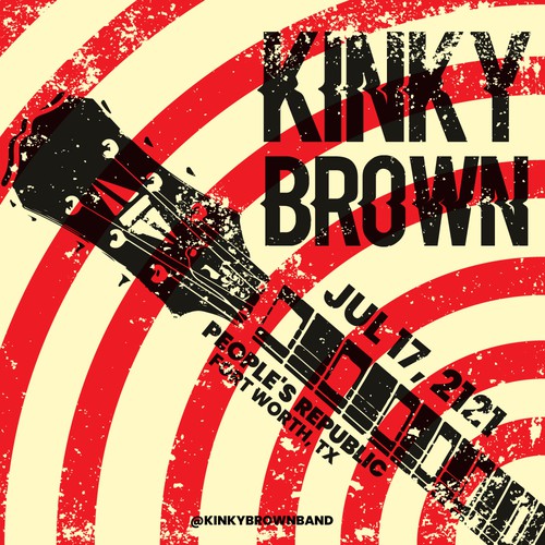 Flyer for cover band gig Design by El Vikingo Digital