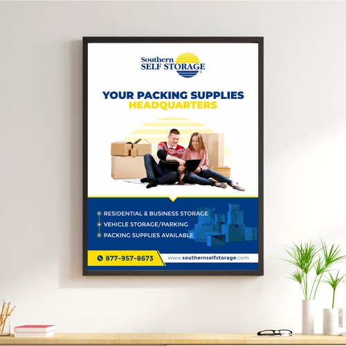 Self Storage Posters Design by Mahiofficial™