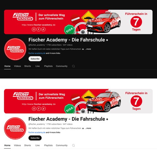 Proposta di design per un contest della categoria Pagina di social media realizzata da Wisden