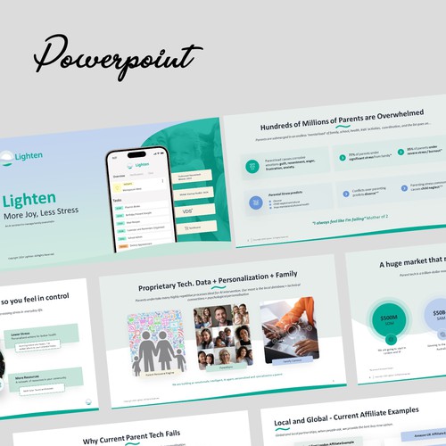 PowerPoint template contest entry by YuhuuSTD