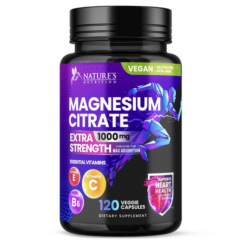 Premium Magnesium Citrate Design needed for Nature's Nutrition Design by Davi Giolo ★