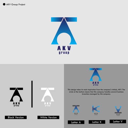 We need an elegant logo for out holding company Design by FajrieArt