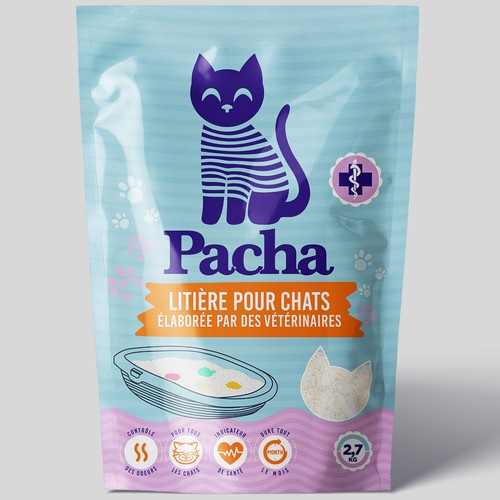 Cat Litter startup Minimalistic packaging - Contest Design von agooshe