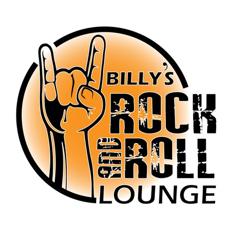 Create the next logo for Billy's Rock Lounge Design by Djjoeh