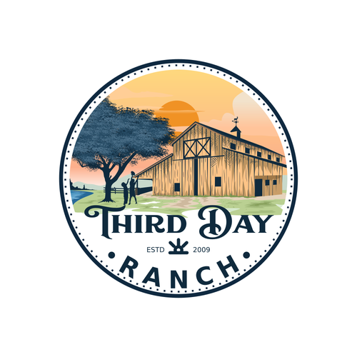 Capture essence of Texas ranch experience in new Third Day Ranch logo Design by Rav Astra